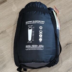 Black Mummy Sleeping Bag